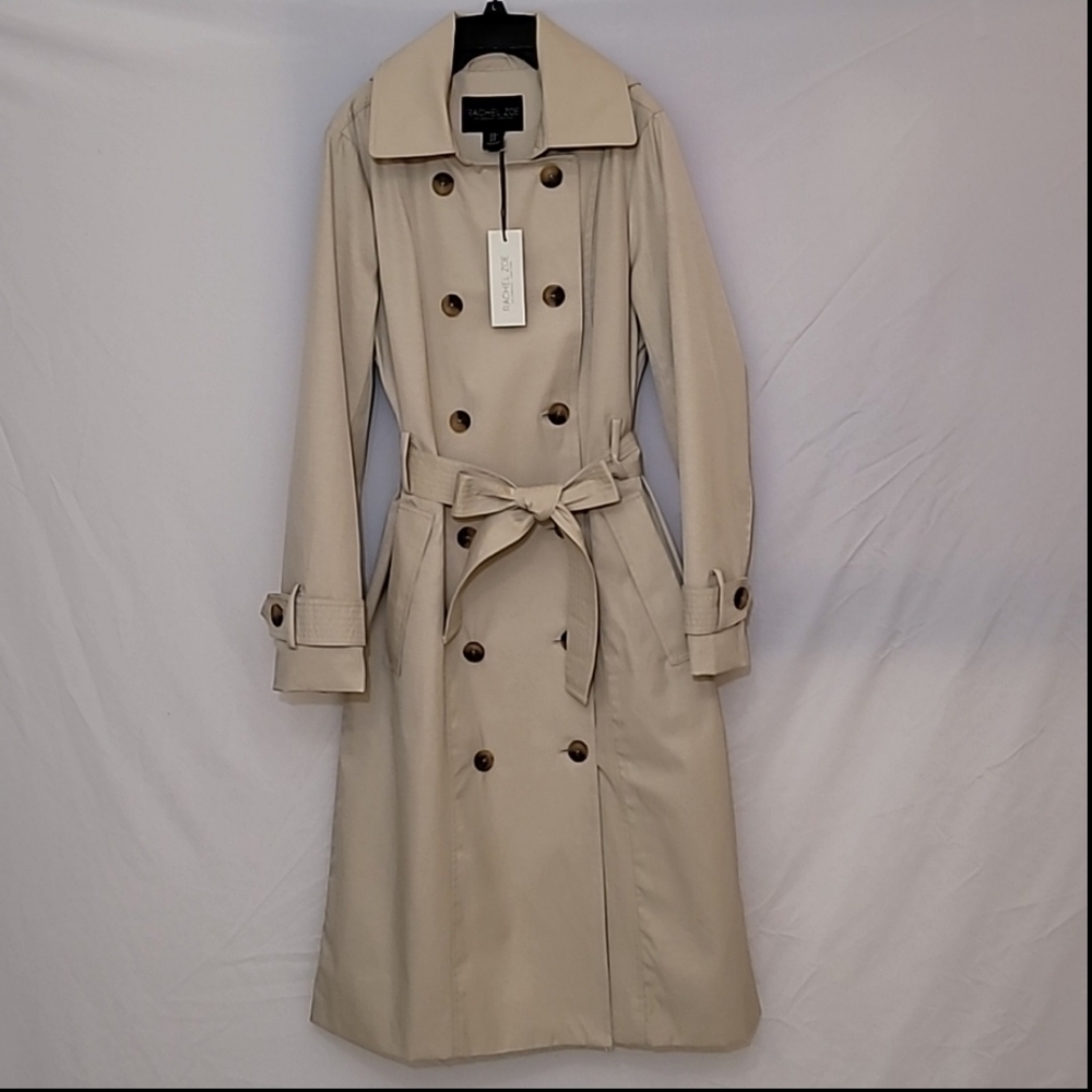 Rachel Zoe Double-Breasted Trench Coat